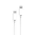 MYWAY CABLE USB-C LIGHTNING 1M BLANC-0
