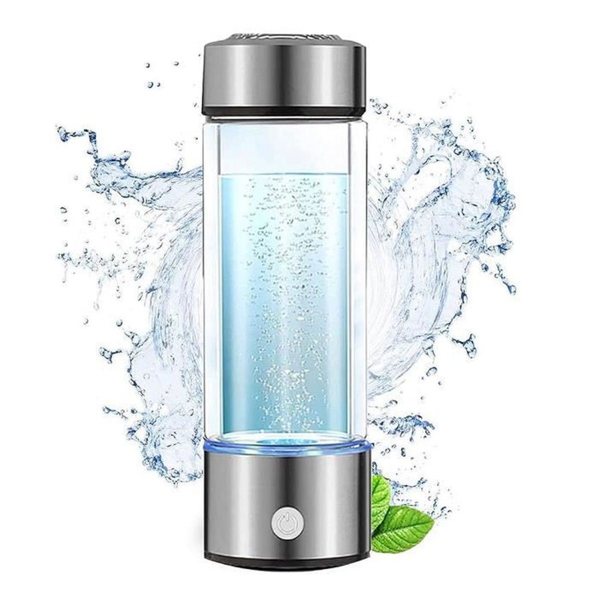 Petite Bouteille D'eau Minérale En Plastique Isolé Sur Blanc | Photo