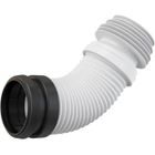 ALCA PLAST Connecteur couda souple des dachets de toilette wc gamme Universal flexi plastique 90 - 110mm