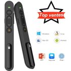 Présentation Sans fil, Doosl® 2.4GHz Télécommande de Présentation Powerpoint dispositif de présentation sans-fil Pointeur Laser