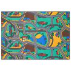 Tapis de Jeu Enfant 140x200cm, Playtime - Tapis Circuit Voiture - Lavable - Antidérapant - Carpet Studio