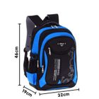 BIGILANTUH Collège sac à dos sac de camping cartable école primaire enfants garçons et filles 6-12 ans étanche-noir