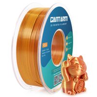 Geeetech Filament d'imprimante 3D Silk PLA 1.75mm 1kg Or et cuivre consommables