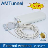 5m SMA male -Antenne modem GSM extérieure 3G-4G, 20 25dbi, pour routeur-amplificateur de signal mobile