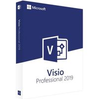 Microsoft Visio 2019 Professionnel - Clé licence à télécharger