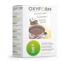 Oxyform Diététique I Entremet Crème Chocolat à Reconstituer Shaker I I Préparation Protéinée I Enrichie Vitamines | Faible Sucre