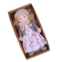 Waldorf – poupée en peluche avec vêtements, jouet en peluche princesse pour petite fille, fait à la main, cadeau pour enfants e N°4
