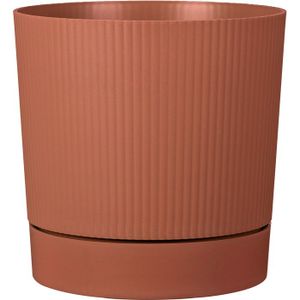 Rond 22 - Pot De Fleurs pour Intérieur - Plastique 100% recyclé - 22