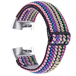 BRACELET MONTRE CONNEC. F-argent pour Fitbit Charge 5-Bracelet élastique s