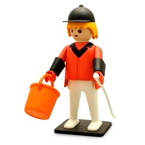 FIGURINE - PERSONNAGE Figurine de collection Plastoy Playmobil Le Cavali