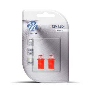 Lot De 10 Ampoules LED W5W/T10 6500K Blanc Xenon - 12V, Canbus, Pour Veilleuses, Plaque...