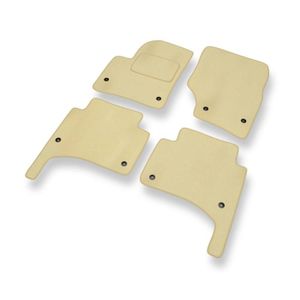 Volkswagen Original Textile Tapis De Sol Touareg Premium Qualité 4er Set Avant Arrière
