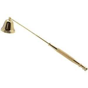 cute100/% Bougie en Forme de Cloche Extinction de Galvanoplastie Outil Dargent Cloche Dextinction de Bougie en Acier Inoxydable