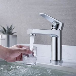 Robinet eau froide chromé ARTIC pour lave mains WC