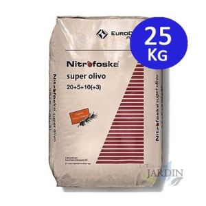 ENGRAIS Suinga - Abono 25Kg Super Olivo Nitrofoska 20-5-10