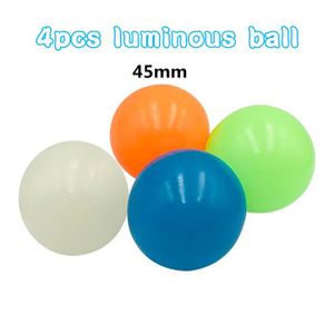 Balles de soulagement du stress de couleur unie de boule collante de plafond  de 8 pièces 