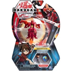 FIGURINE - PERSONNAGE Figurine Bakugan Ultra Dragonoid + carte - BAKUGAN - Dragonoid - Jouet - Mixte - Rouge