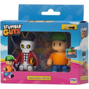 FIGURINE - PERSONNAGE BANDAI - Stumble Guys - Mini Action figures 2 pack