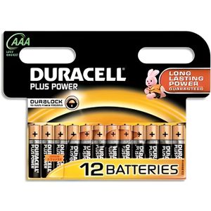 PILES DURACELL 12 piles Alcalines 1,5V AAA LR03 ouver…