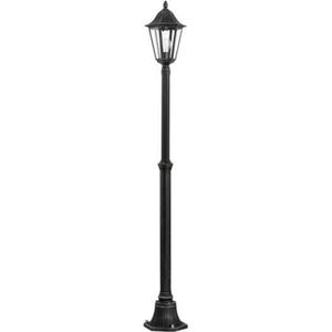 LAMPE DE JARDIN  Lampadaire d'extérieur Navedo - EGLO - Métal Noir - H200cm - 1X60W