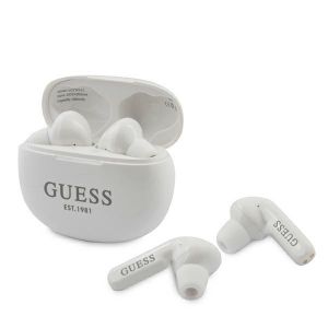 OREILLETTE BLUETOOTH Ecouteur sans fil + micro Guess Blanc pour Huawei 