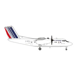 AVIATION Miniatures montées - DE HAVILLAND CANADA DHC-7 AIR FRANCE VILLE DE PARIS 1/200 Herpa