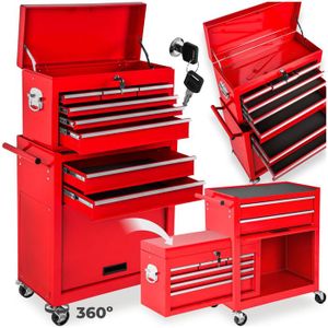 Boîte à Compartiments 17 Pièces Pour Servante D'atelier - Rangement Pratique