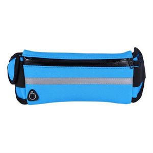 SAC DE SPORT RUNING-sac de taille de course Unisexe Running Outdoor Jogging Voyager Cyclisme Taille Pack Ceinture Sac Pochette Imperméable Bleu