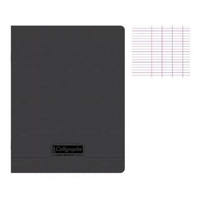 333741C Un Cahier Agrafé Mimesys Rouge - 17x22 cm - 96 Pages Grands