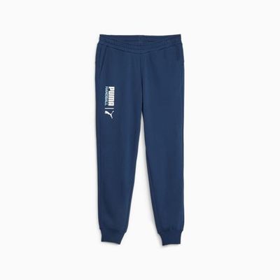 Jogging Femme Pantalon Puma Bleu Marine Femme Puma LOGO PANTS