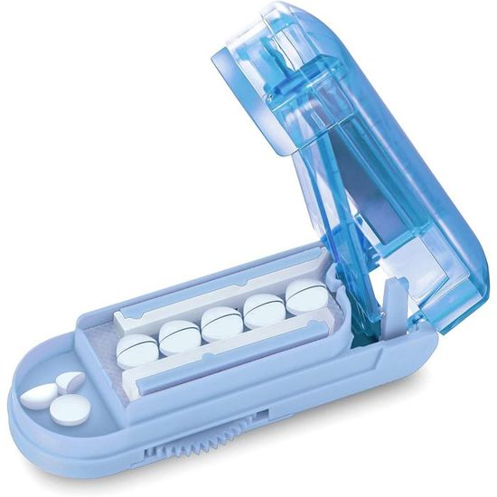 Coupe-pilule - Coupe Comprimés Et Médicaments - En Plastique, Neuf - Fabriqué En France