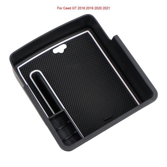 Accoudoir Central Voiture Fiesta MK6 2009-2017 - Rangement, Réglable 4 Positions, Montage Plug & Play