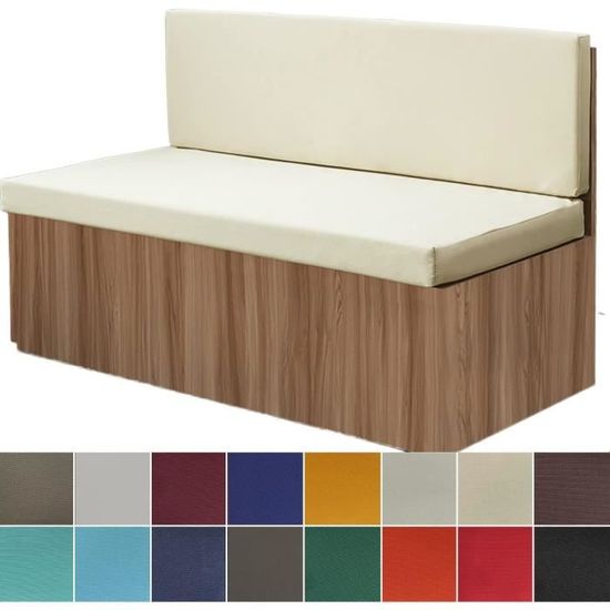Cuscino Poltrona Giardino MyVorrei Cuscino Seduta O Schienale Per Poltrona Per Uso Esterno Nautico E Giardini 40x120cm Spessore Cm 10, Sfoderabile Con Chiusura A Lampo, Fodera Poliestere 100 Cuscini Sdraio Da Giardino - 8