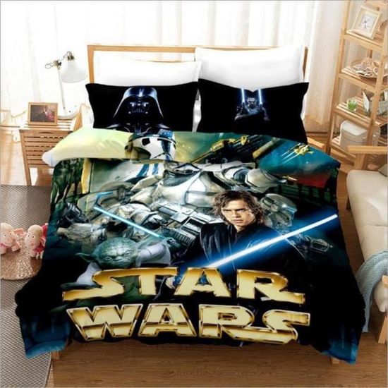 SCD-94 Housse de couette Yoda Star Wars pour bébé ensemble de literie