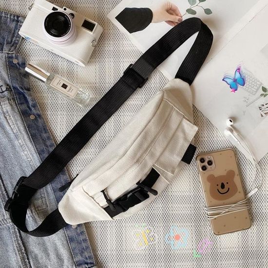 Sac Banane Enfant En Toile – Léger, Réglable, Idéal Pour Randonnée, Voyage Ou Sortie Au Parc - 4