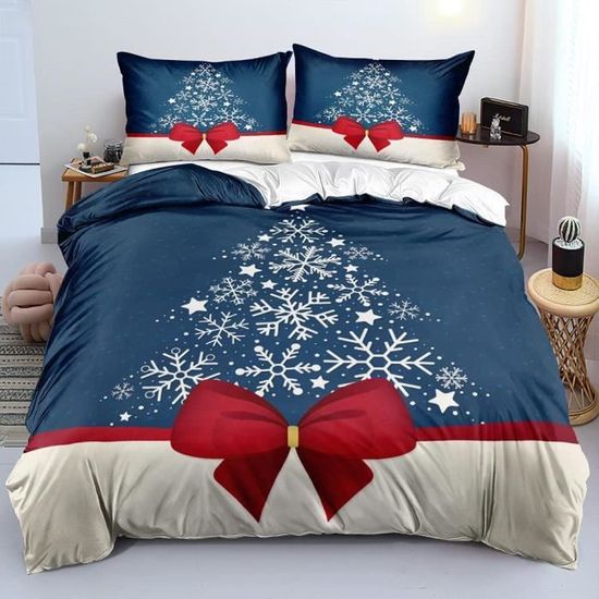 Housse de couette Moderne - Chalet de noel