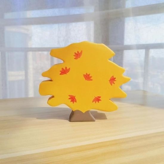 Arbre à Musique En Bois Arc-en-ciel – Jouet Montessori Avec Billes Colorées Et Sons Apaisants