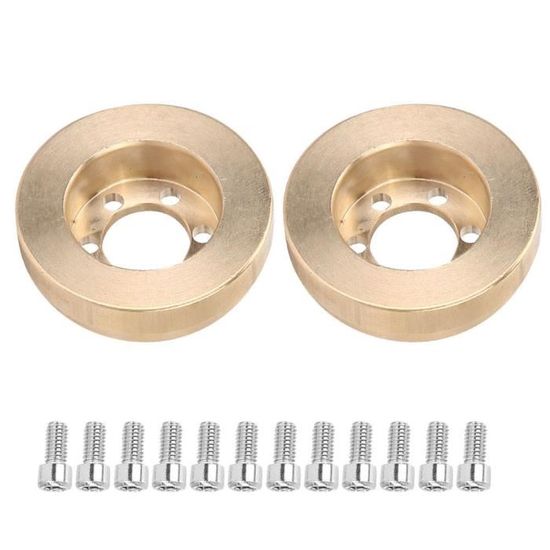 Levigo - Kit De 10 Pièces En Laiton Pour Traxxas TRX4 TRX6 - Contrepoids Et Boîtiers De Transmission - Upgrade RC