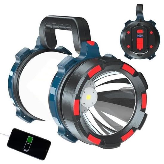 Lanterne De Camping Solaire Portable Pliable à 4 Feuilles Avec 6 Modes