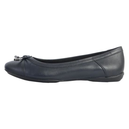 Ballerines Femme - Geox Charlene D16Y7C - Bleu - Synthétique - Confort exceptionnel