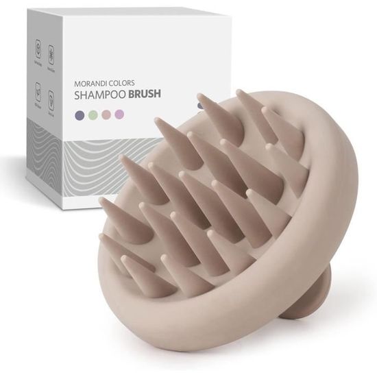 Brosse De Massage Pour Cuir Chevelu, Brosse De Shampooing Pour Exfolier — free download