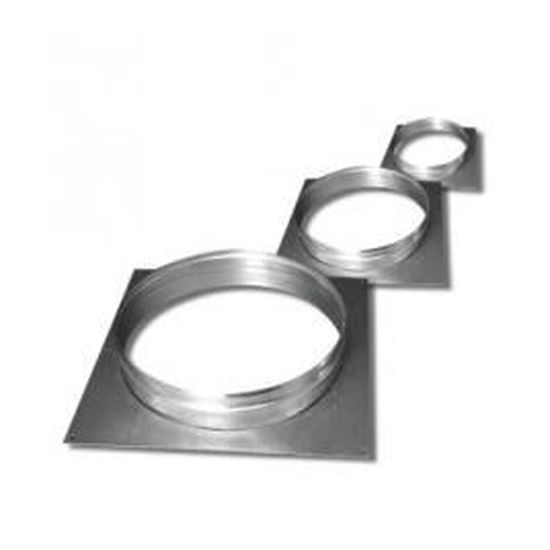 Flange Galva 125 mm