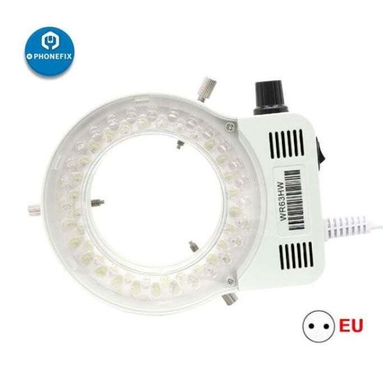 Lampe LED Blanche Pour Microscope - Alimentation USB - Luminosité Réglable - Éclairage Bas - Pour Microscope Biologique - 11