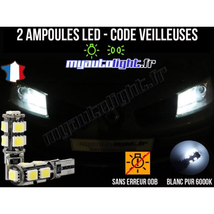 2x Renault Megane MK3 Genuine Osram Ultra Life Côté Lumière Feu De Stationnement Ampoules