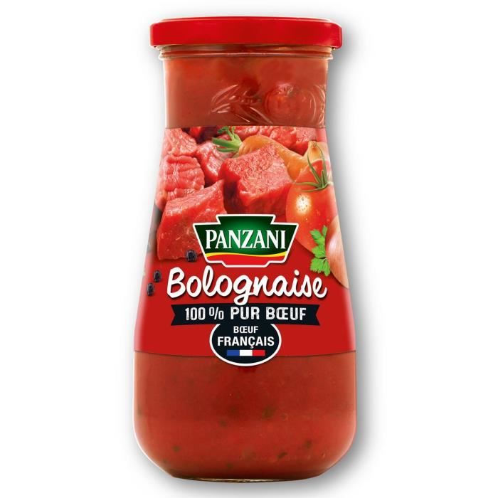 PANZANI Bolognaise 100% pur boeuf - 650G