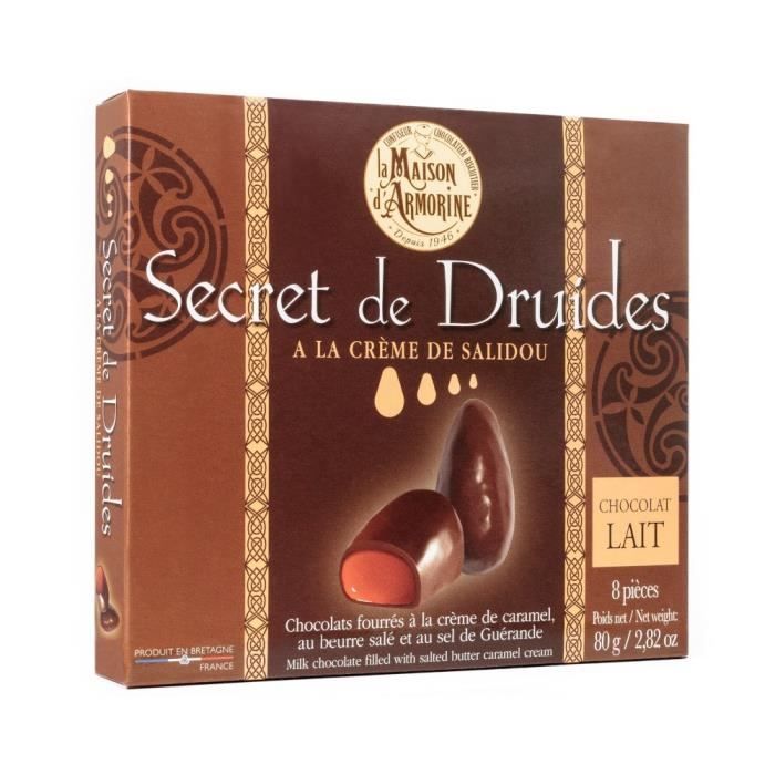 Chocolats au lait à la crème de caramel - Fabriqué en France