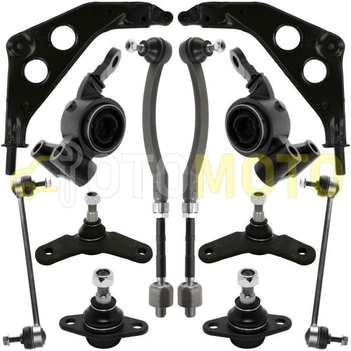 Kit bras de suspension avant compatible MINI COOPER S R50 R52 R53 composé de 14 pièces