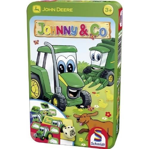 SCHMIDT AND SPIELE Jeu de poche - John Deere - Johny & Co.