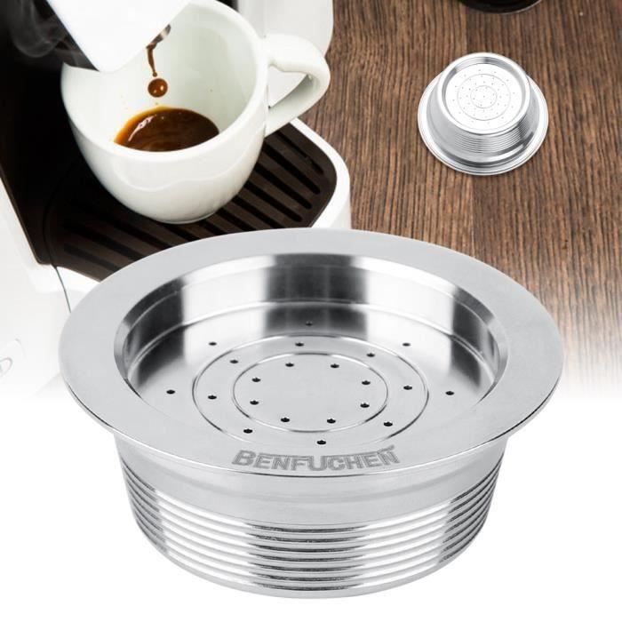 Kit de cuillère de tasse de brosse de filtre de capsule de café de machine de café réutilisable approprié pour LAVAZZA MIO