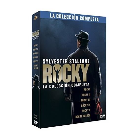 Rocky + Rocky II + Rocky III + Rocky IV + Rocky V + Rocky Balboa (PACK ROCKY: LA COLECCION COMPLETA, Importé d'Espagne, langues